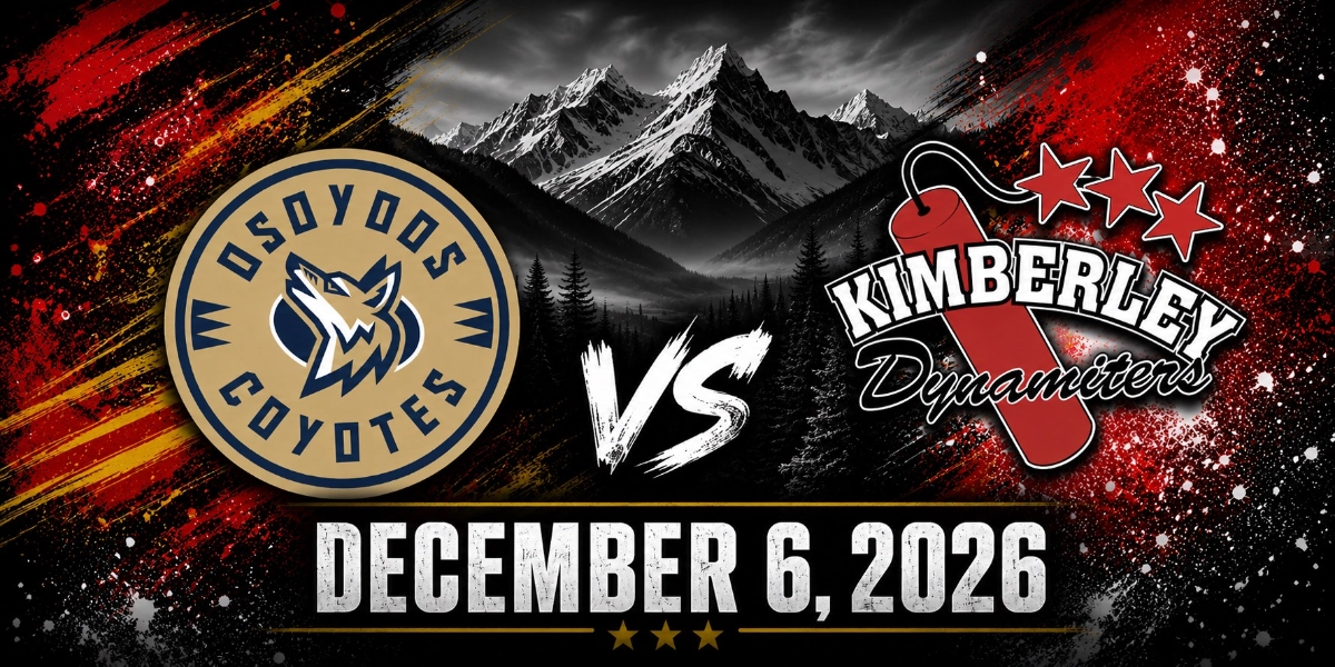 Event image for Osoyoos Coyotes @ Kimberley Dynamiters