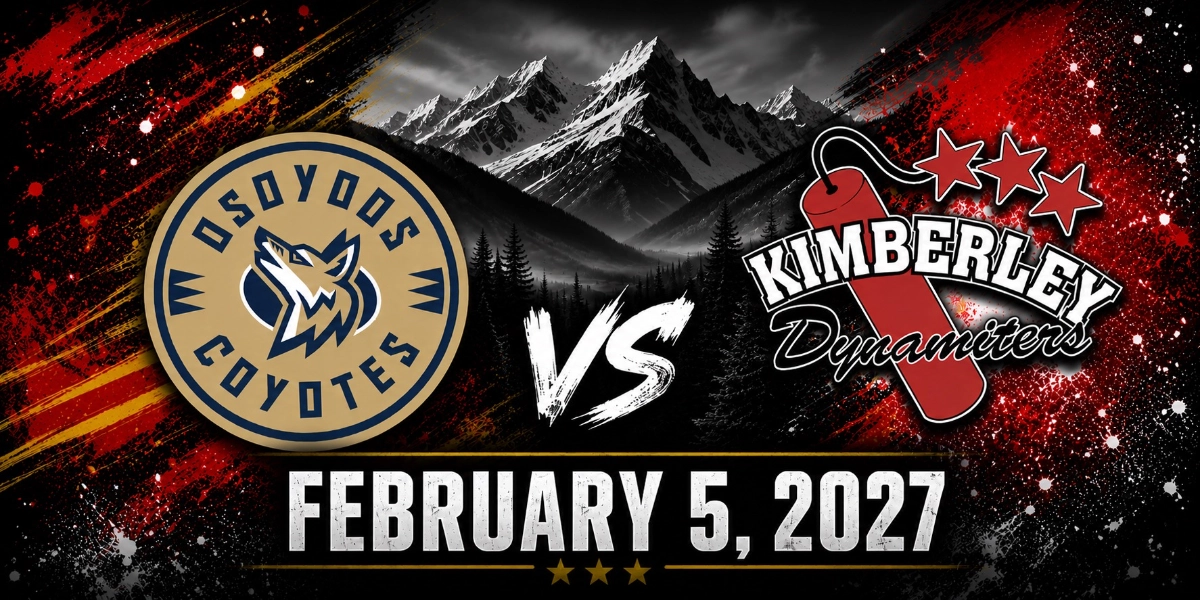 Event image for Osoyoos Coyotes @ Kimberley Dynamiters
