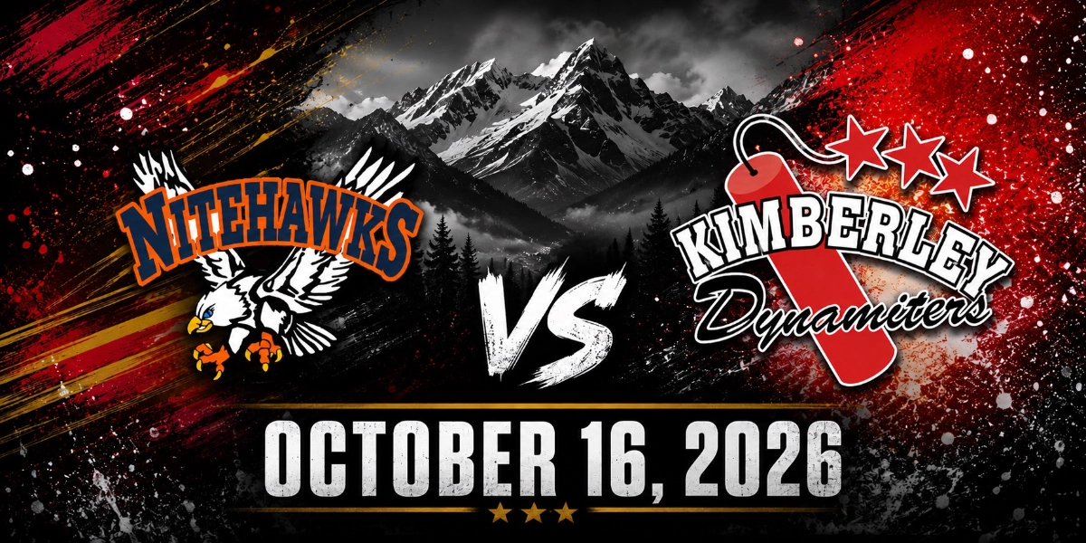 Event image for Beaver Valley Nitehawks @ Kimberley Dynamiters