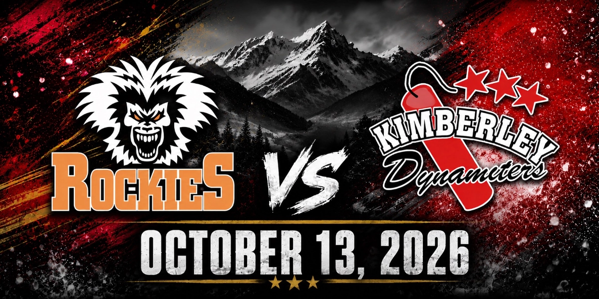 Event image for Columbia Valley Rockies @ Kimberley Dynamiters