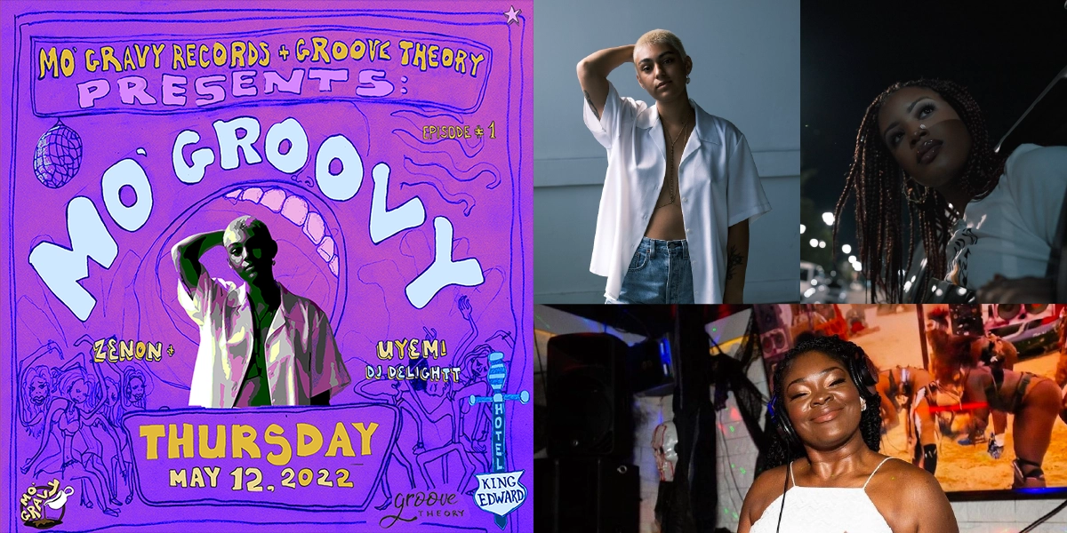 Event image for Mo Groovy Meet Up: ZENON+, Uyemi, DJ Delightt