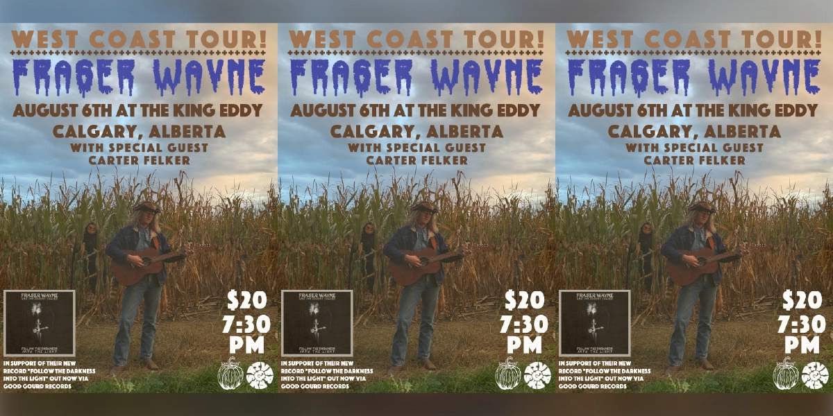 Event image for Fraser Wayne with Carter Felker