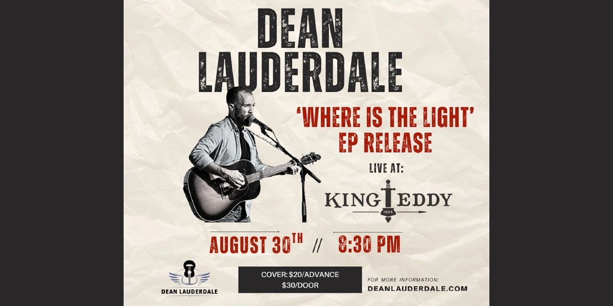 Event image for Dean Lauderdale — 'Where is the Light' EP Release