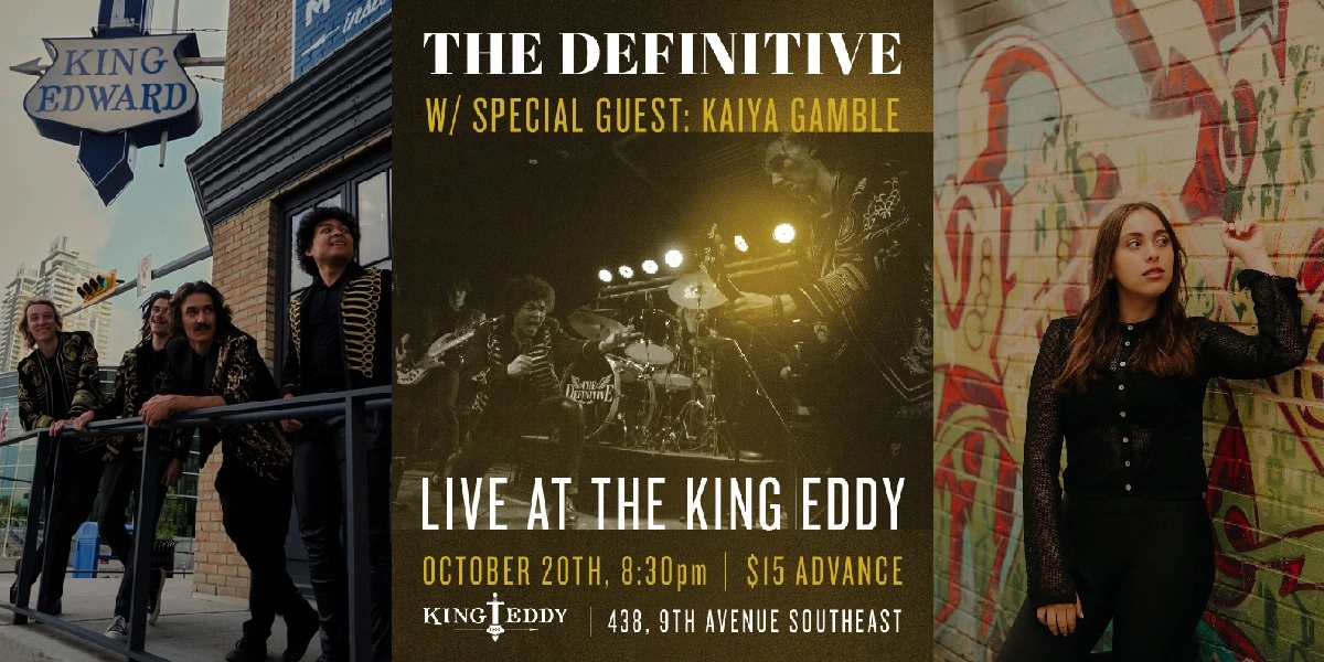 Event image for The Definitive at the King Eddy