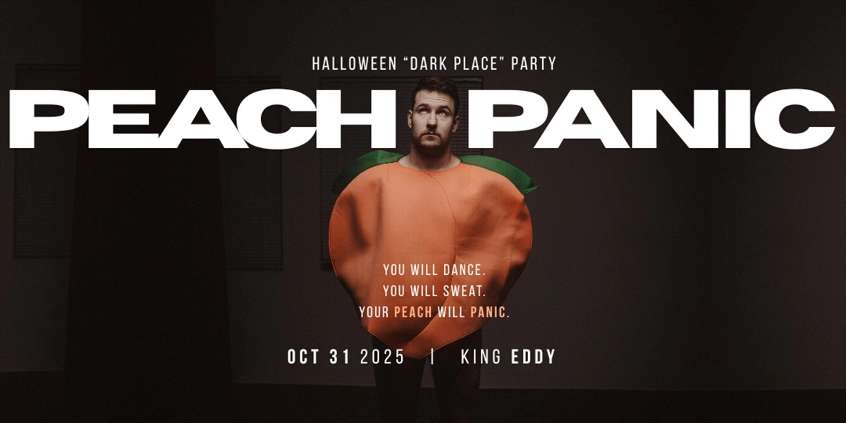 Event image for Peach Panic — Halloween "Dark Place" Party