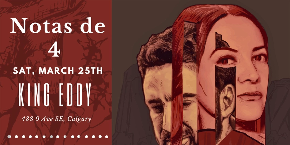 Event image for Notas de 4 Album Release: Cosas Maravillosas (Wonderful Things)