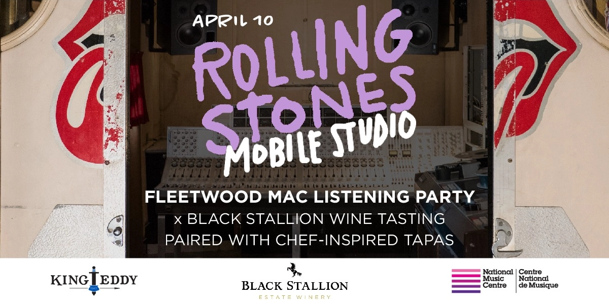 Event image for RSM Listening Party: Fleetwood Mac x Black Stallion Wine Tasting Paired with Tapas