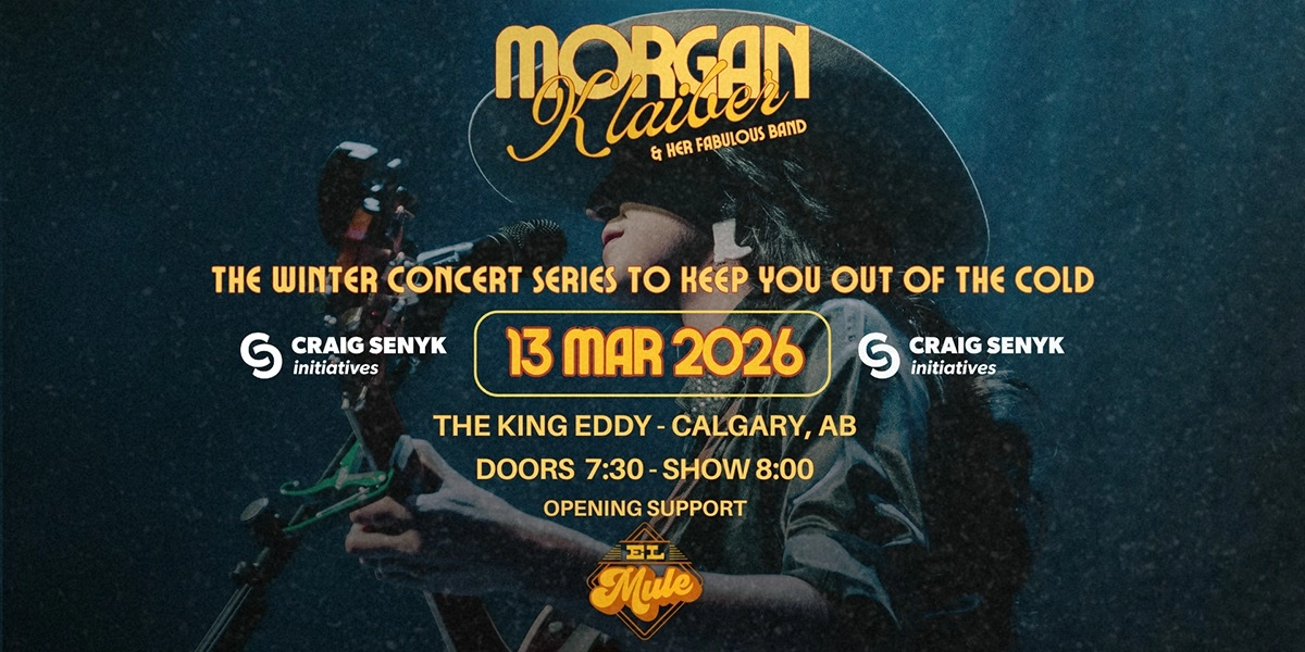 Event image for Morgan Klaiber at the King Eddy