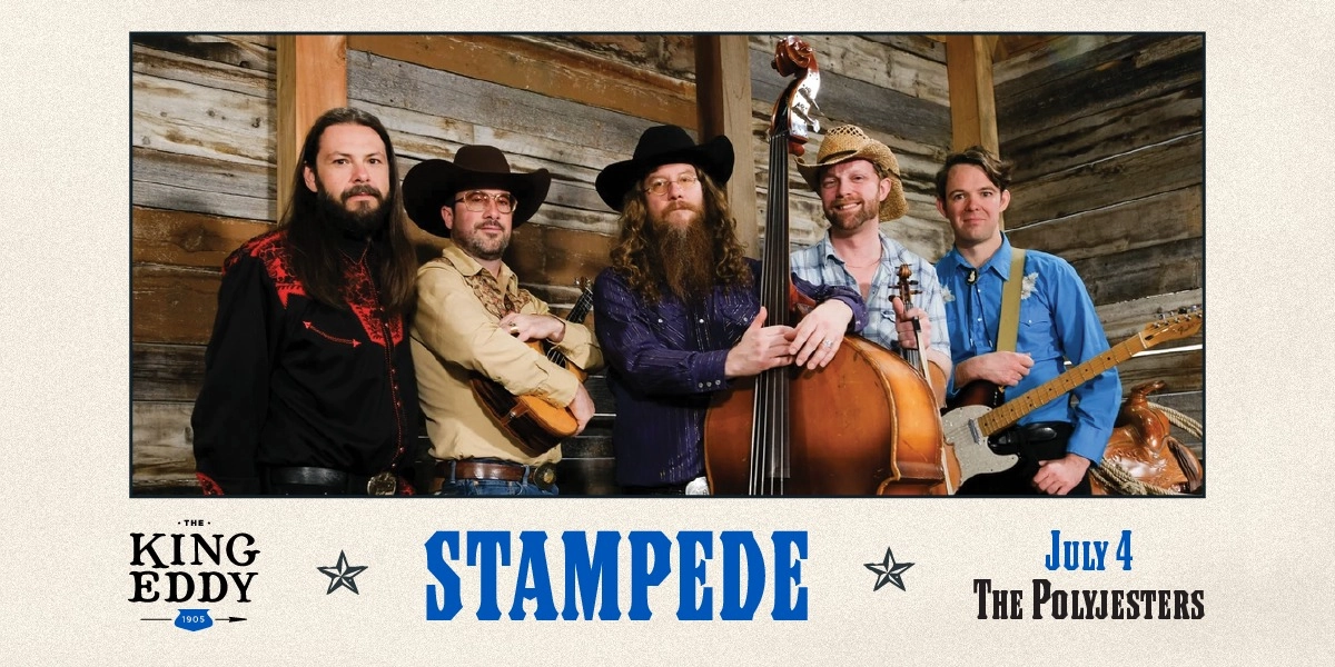 Event image for Stampede at the King Eddy: The Polyjesters