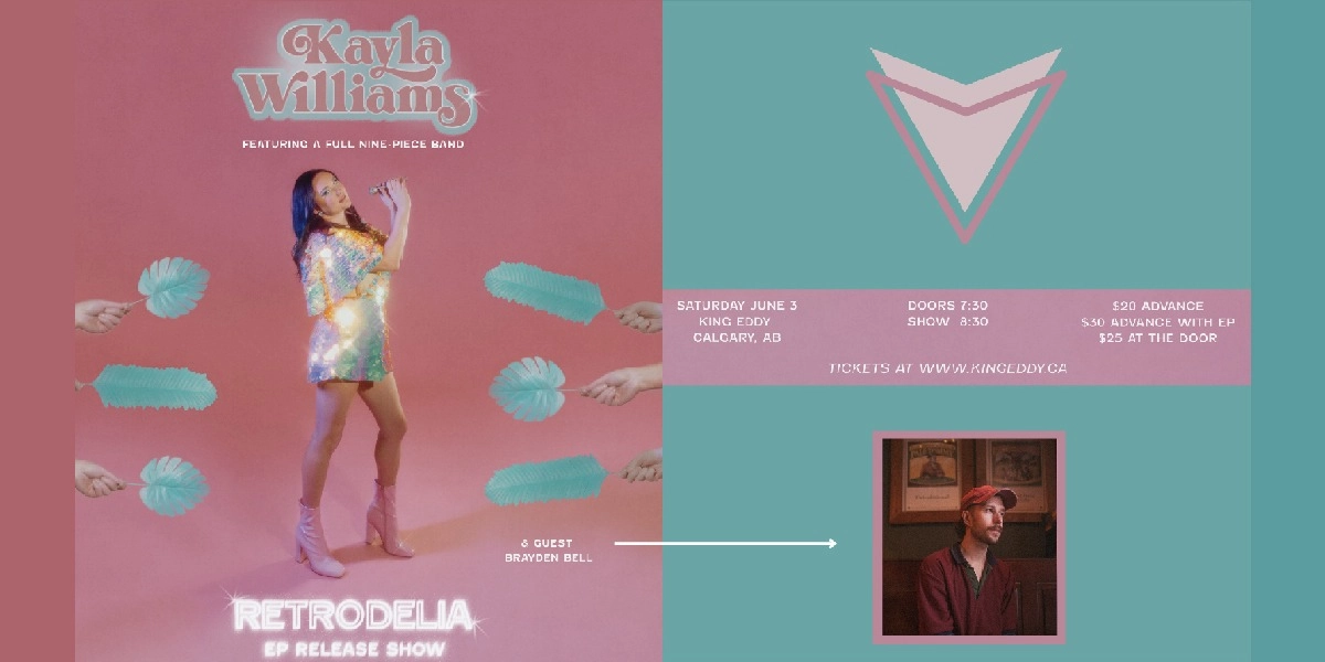 Event image for Kayla Williams RETRODELIA EP Release Show