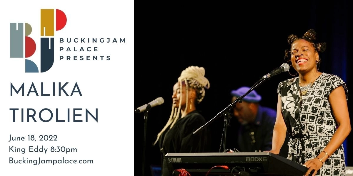 Event image for BuckingJam Palace Presents: Malika Tirolien