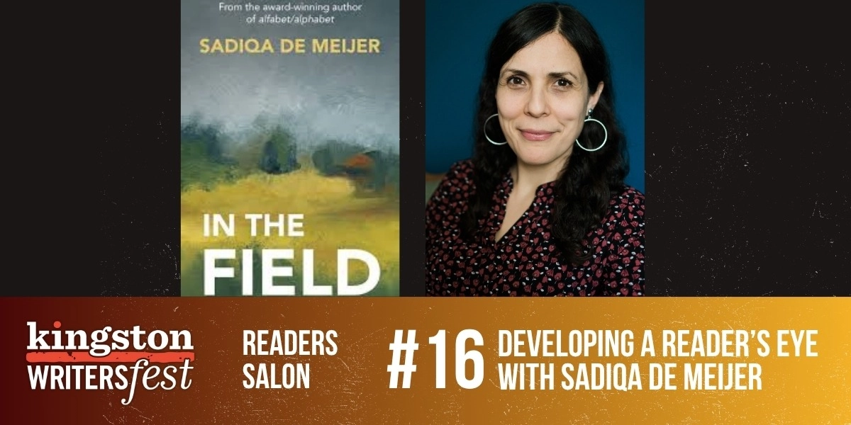 Event image for Readers Salon Event #16 Developing a Reader's Eye