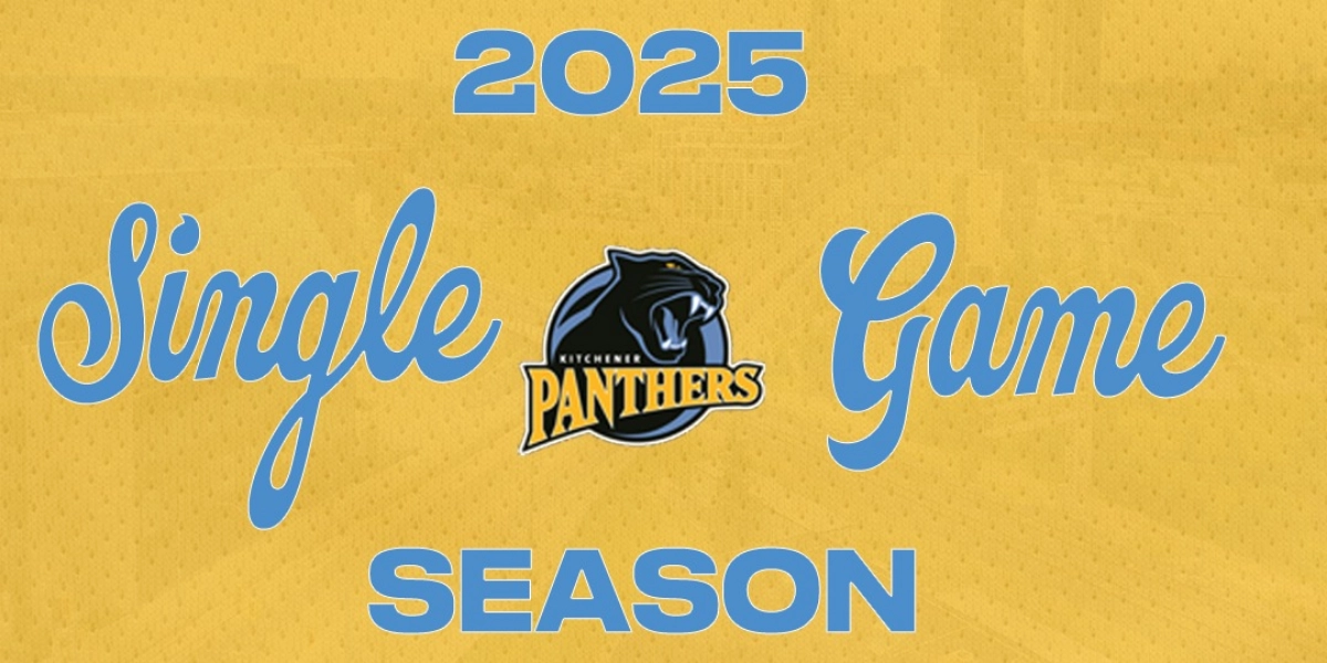 Event image for 2025 Kitchener Panthers Regular Season Single Game Tickets