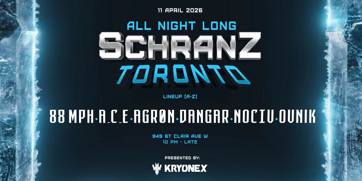 Event image for KRYONEX: ALL NIGHT SCHRANZ
