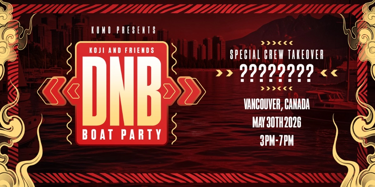 Event image for Koji and Friends DNB Boat Party