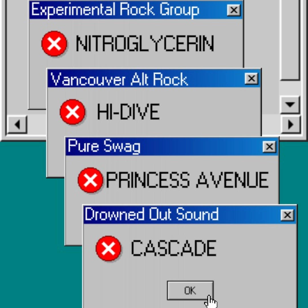 Event image for NITROGLYCERIN, HI-DIVE, PRINCESS AVENUE, CASCADE