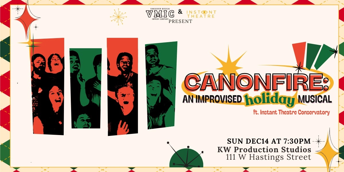 Image d'événement pour CANON FIRE: AN IMPROVISED MUSICAL DEC 14