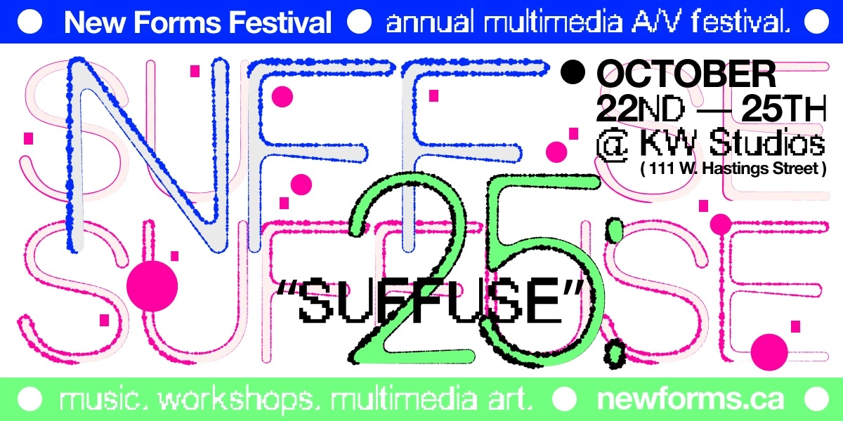 Event image for New Forms Festival 2025: Suffuse