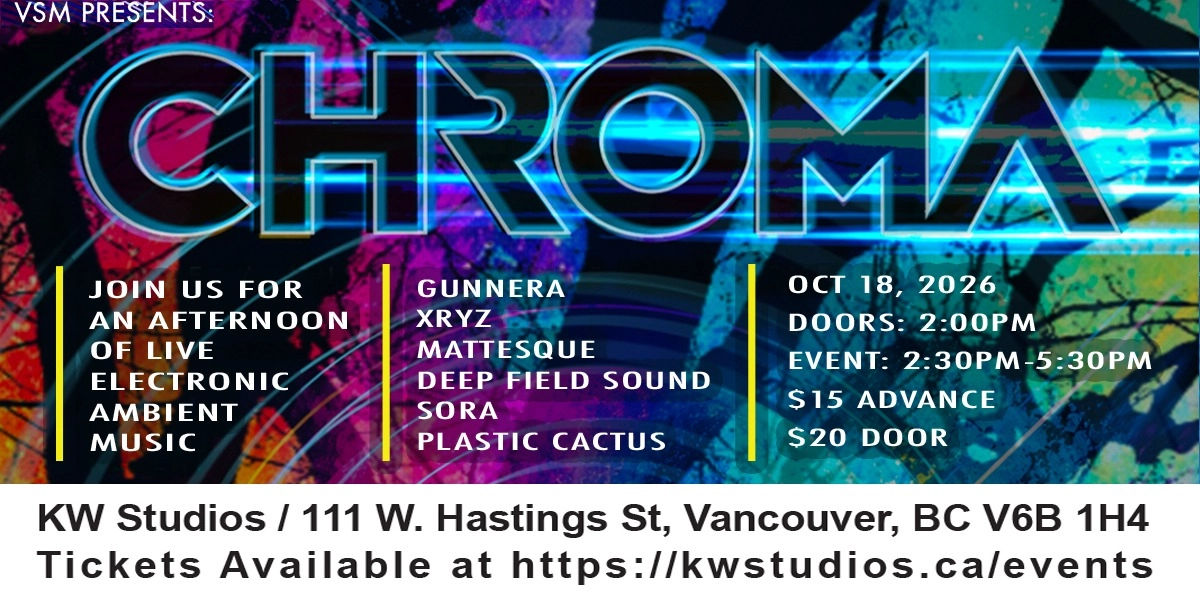 Event image for VSM Presents - CHROMA