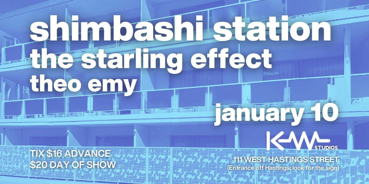 Event image for Shimbashi Station, The Starling Effect, Theo Emy
