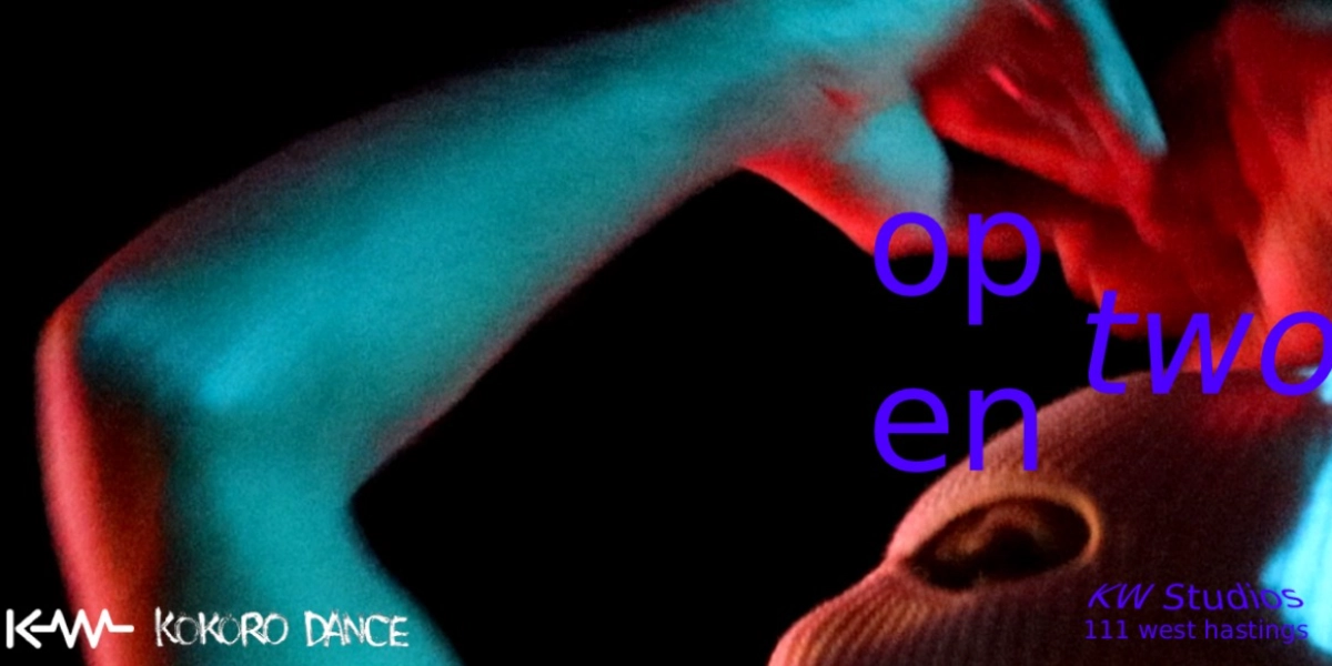 Event image for Kokoro Presents: open two, Allison Lang’s performance series #4