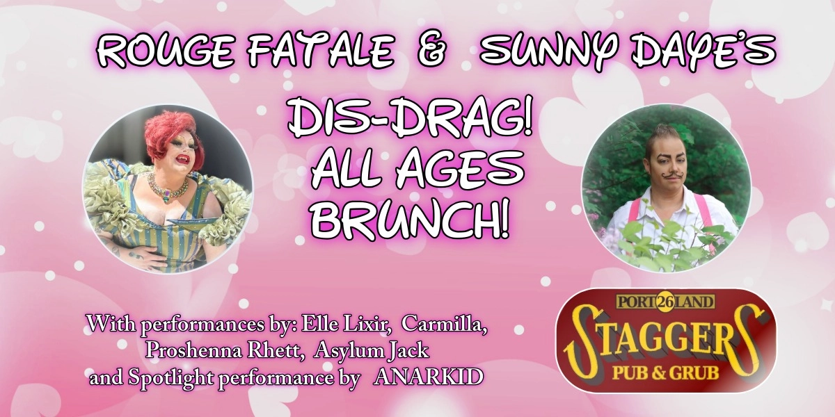 Event image for Dis-Drag! All Ages Brunch!