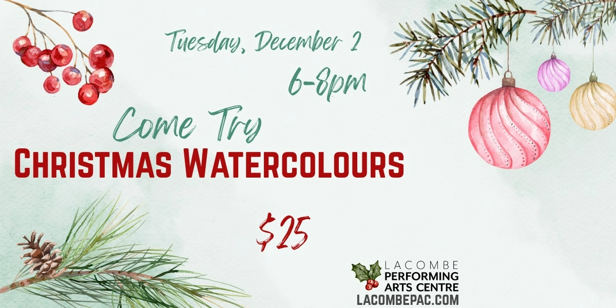 Event image for Come Try Christmas Watercolours