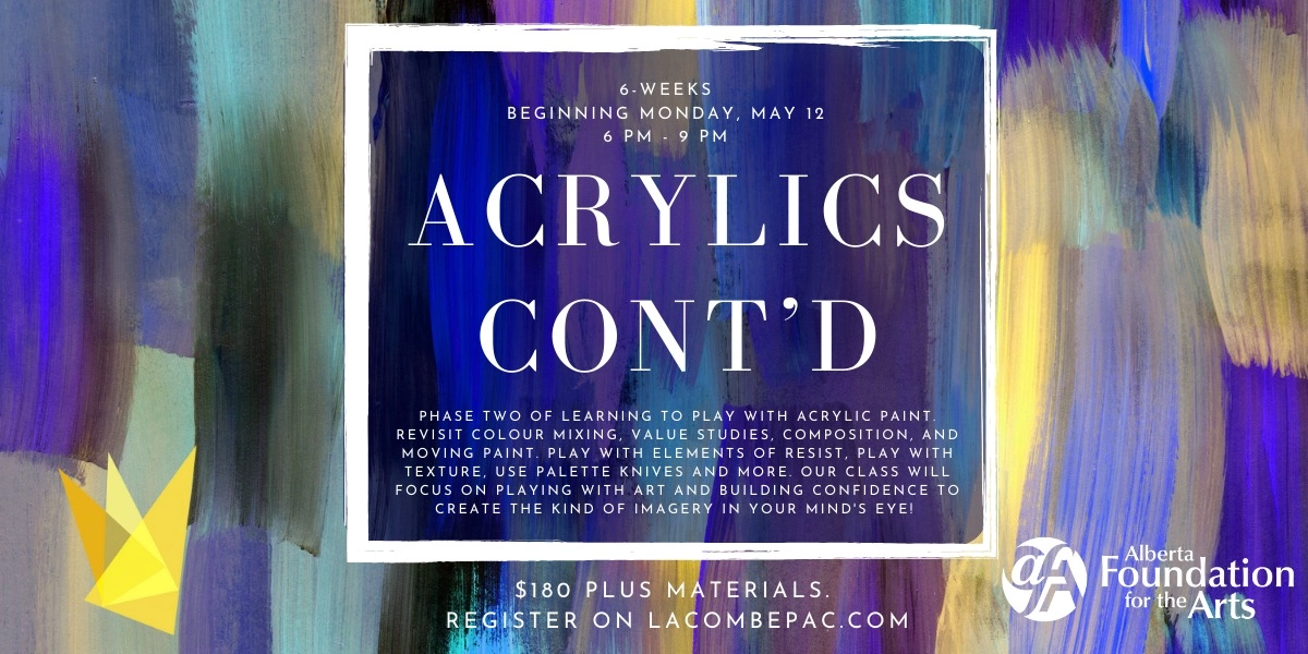Event image for Acrylics Cont'd