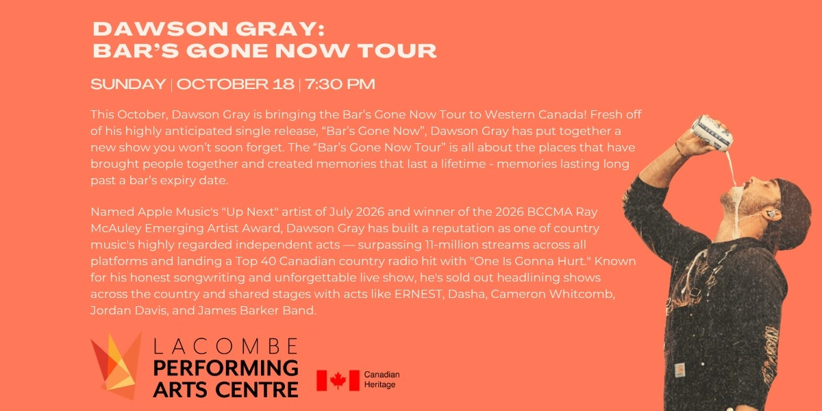 Event image for Dawson Gray