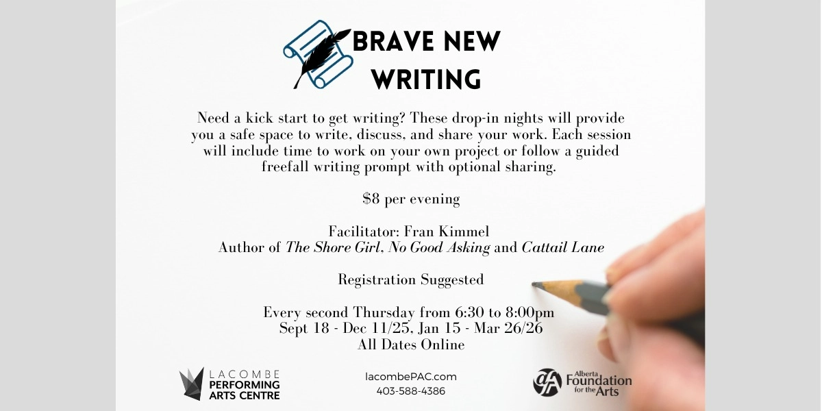 Event image for Brave New Writing