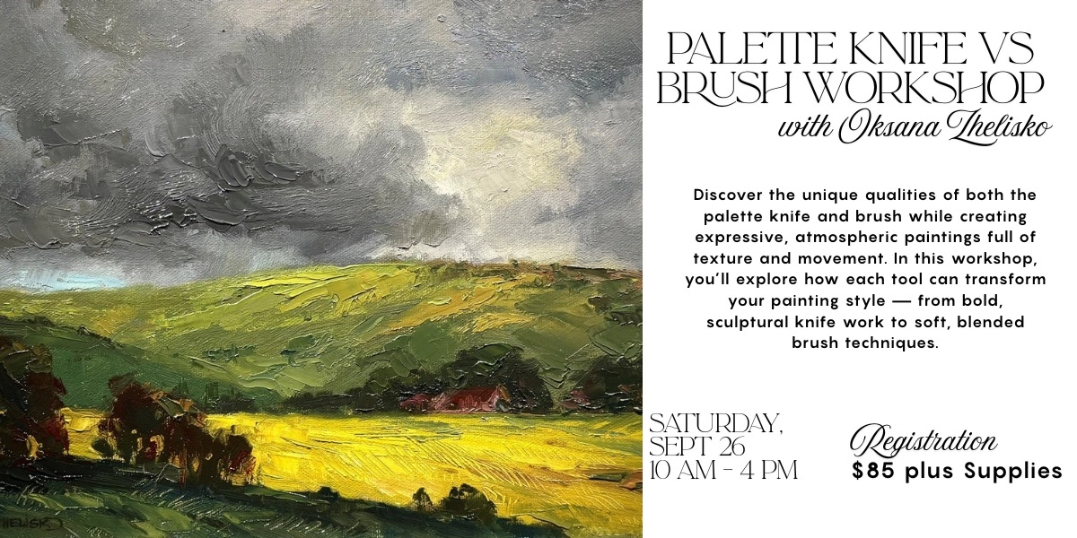 Event image for Palette Knife VS Brush Workshop