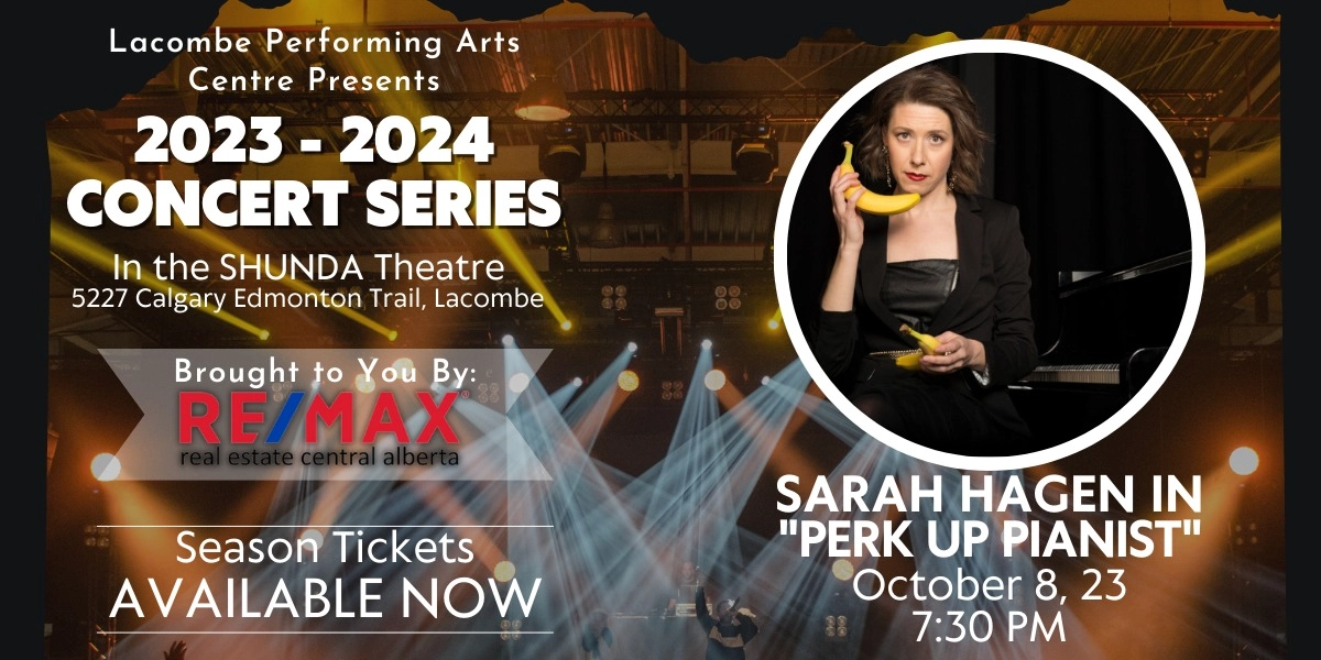 Event image for Sarah Hagen in "Perk Up, Pianist!"