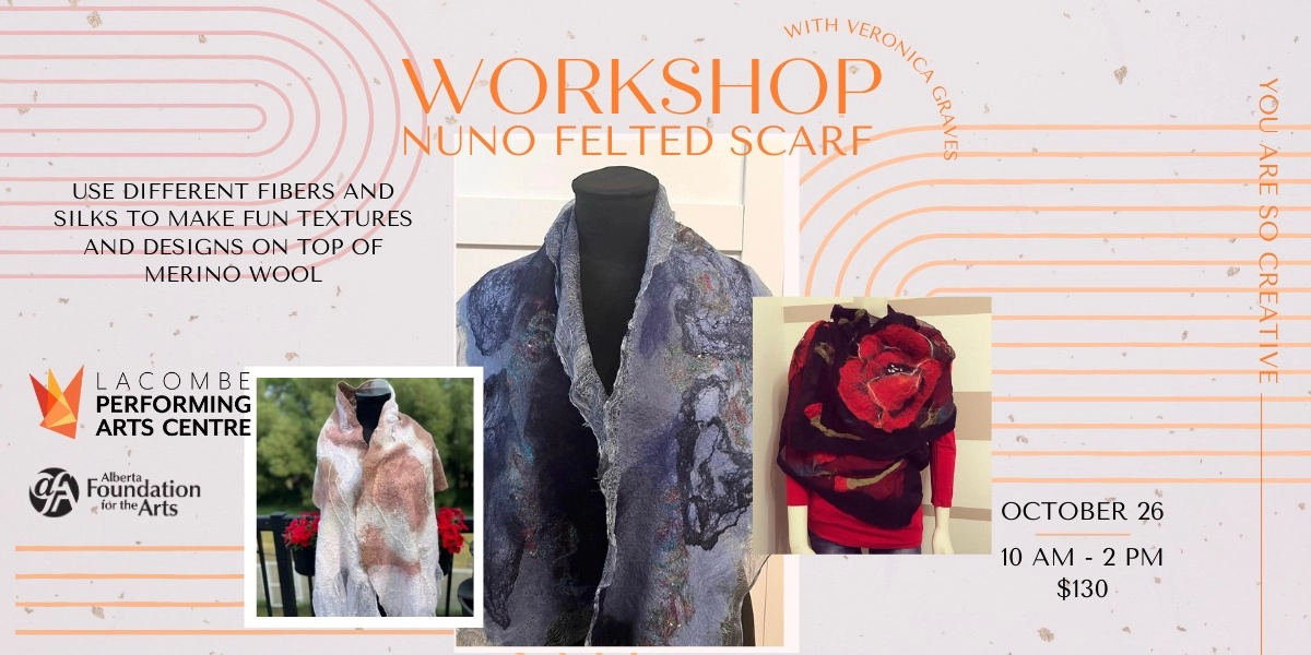 Event image for Nuno Felted Scarf Workshop