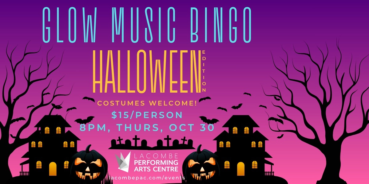 Event image for Glow Music Bingo - Halloween Edition!