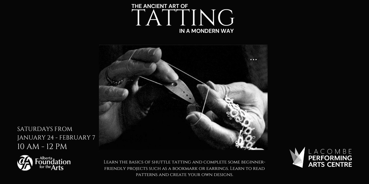 Event image for Exploring the Ancient Art of Tatting in a Modern Way