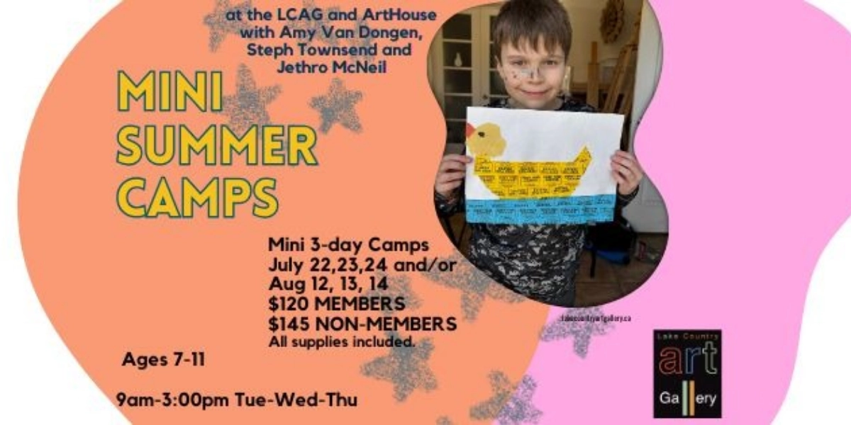 Event image for Summer Art Camps July & August