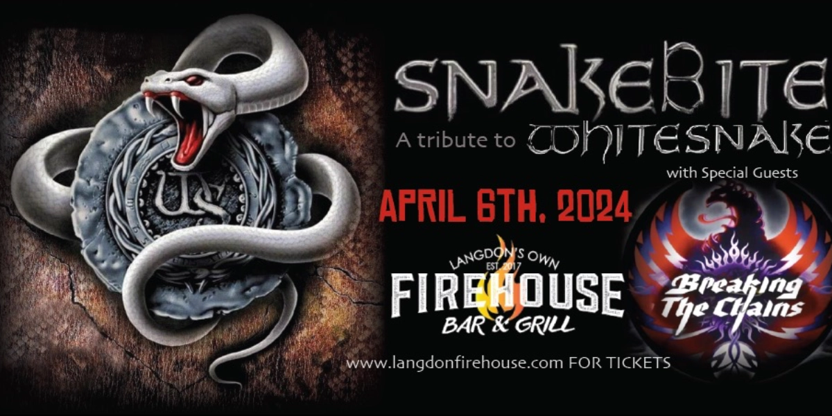 Event image for Snake Bite - The Ultimate Tribute to Whitesnake