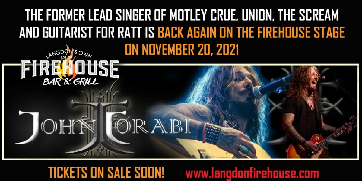 Event image for John Corabi Acoustic "Mötley Crüe '94" IS BACK!!!
