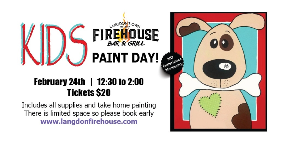 Event image for Kids paint a dog