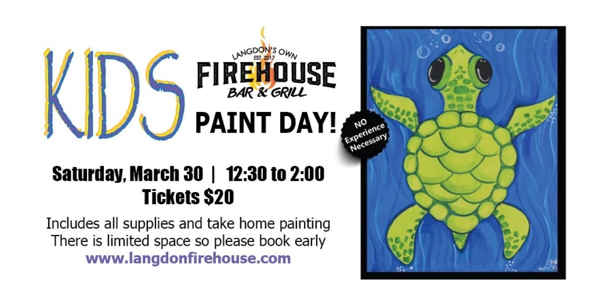 Event image for Kids paint a Turtle