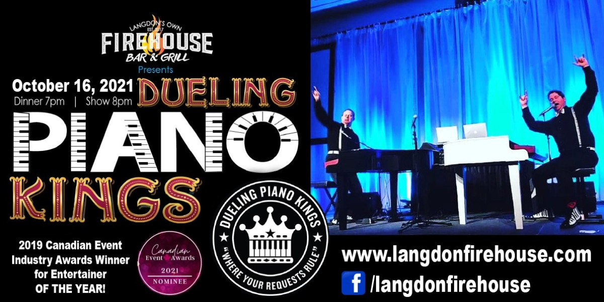 Event image for Dueling Piano Kings @ The Langdon Firehouse