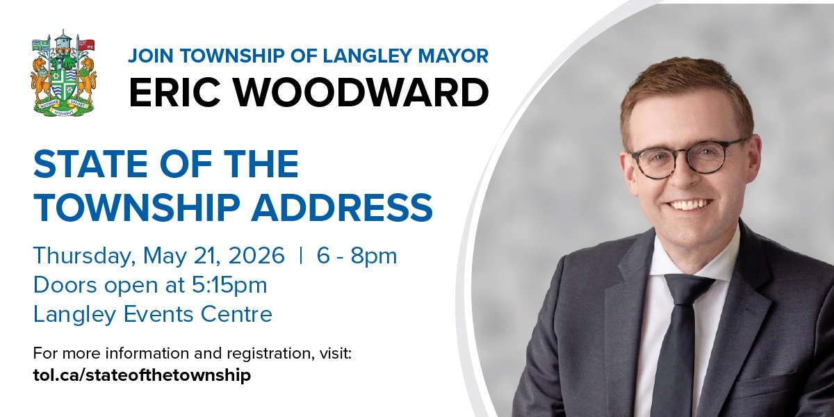 Event image for Mayor Eric Woodward’s 2026 State of the Township Address