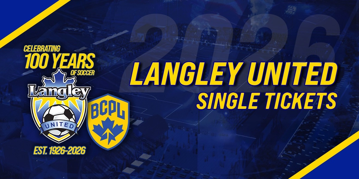 Event image for 2026 Langley United Single Tickets