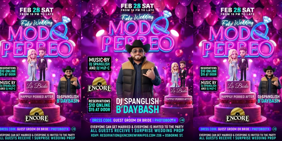 Event image for MODO PERREO (FAKE WEDDING) Latin party