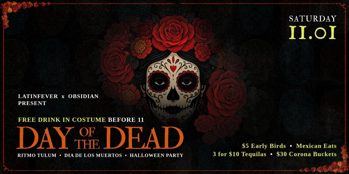 Event image for Ritmo Tulum Day Of The Dead Halloween Party
