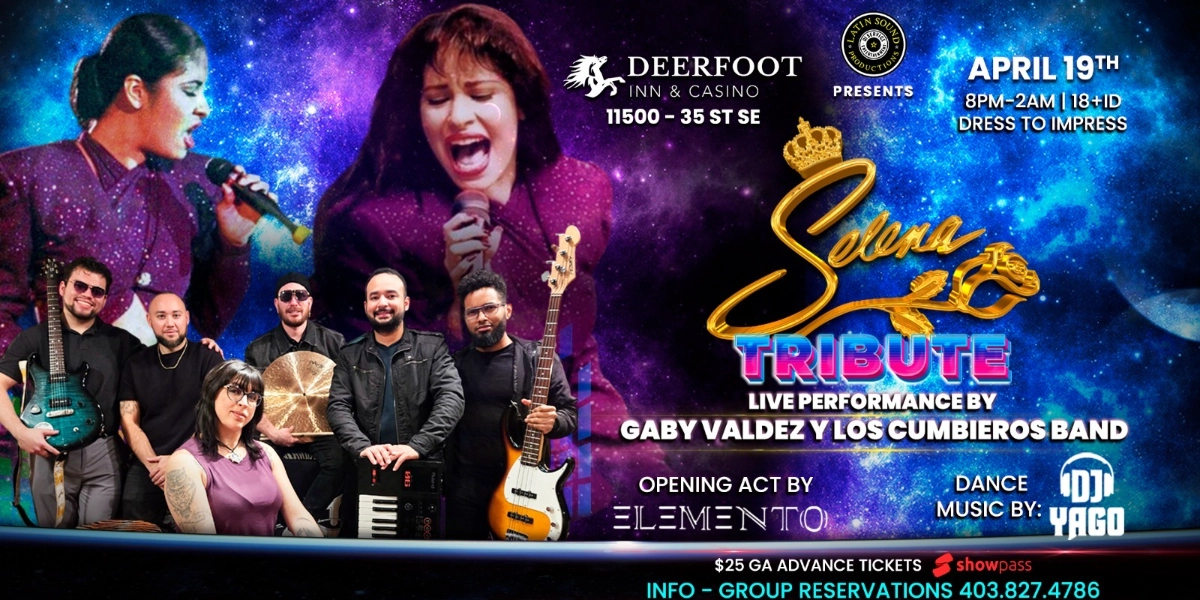 Event image for SELENA TRIBUTE @ DEERFOOT INN & CASINO