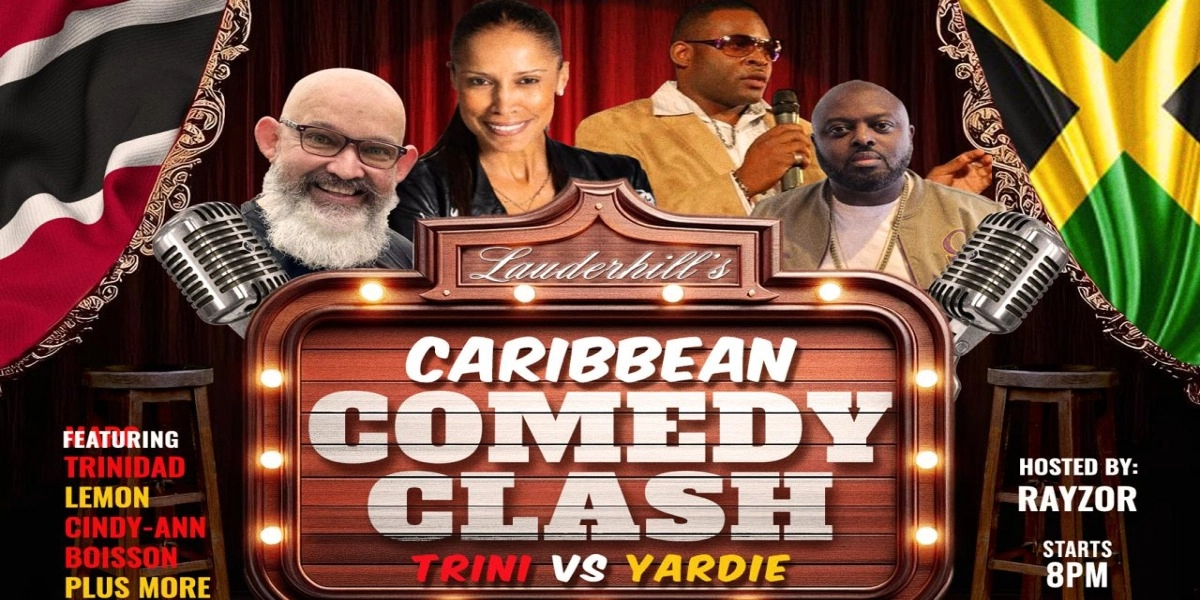 Event image for Caribbean Comedy Clash: Trini vs. Yardie Edition