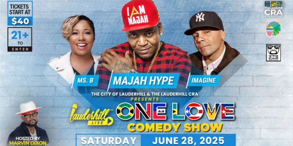 Event image for Lauderhill Live One Love Comedy Show