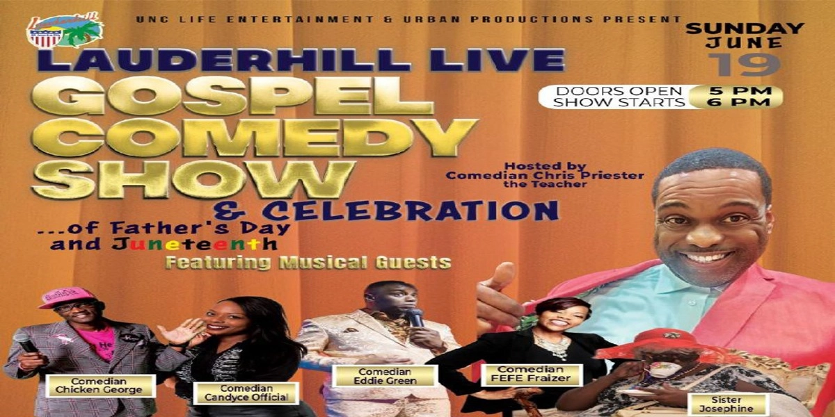 Event image for Lauderhill LIVE Gospel Comedy Show