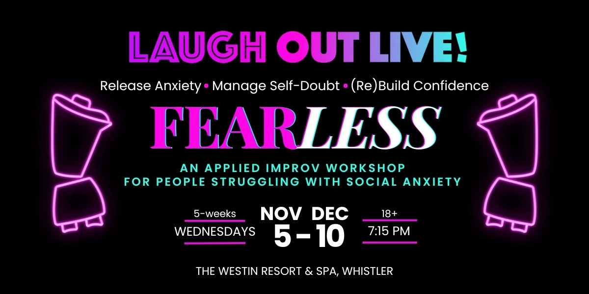 Event image for FearLess: An Applied Improv Workshop for People with Social Anxiety
